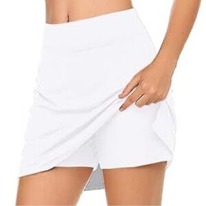 3/$10 Basic Mini White Skort